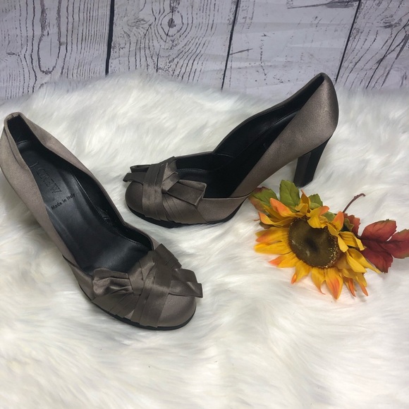 J CREW Clara platform pump heels 8.5 - Picture 2 of 8